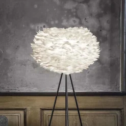 Aurora White Feather Pendant Shades