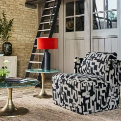 Ayla Green Marble Coffee Table