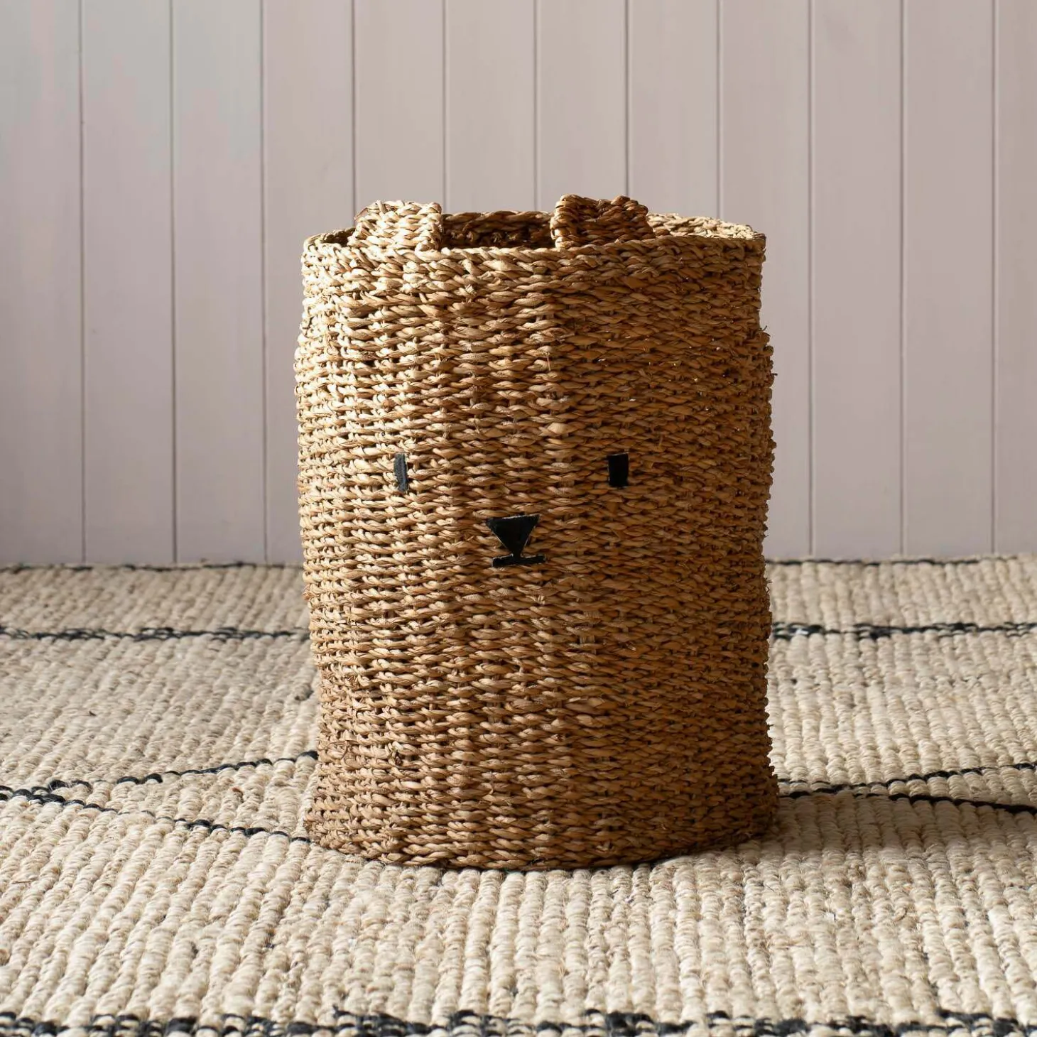 Bear Woven Seagrass Basket