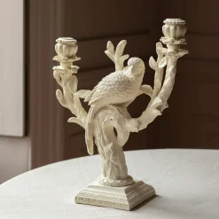 Beatrix Bird Double Candle Holder