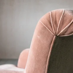 Bella Rose Velvet Armchair