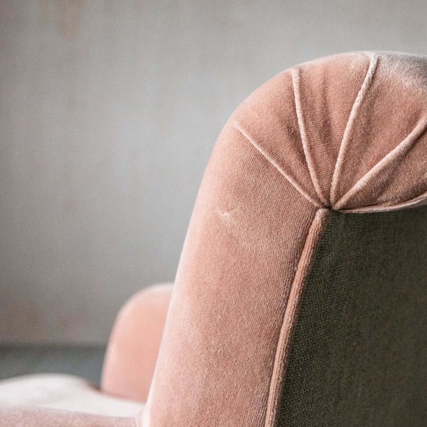 Bella Rose Velvet Armchair