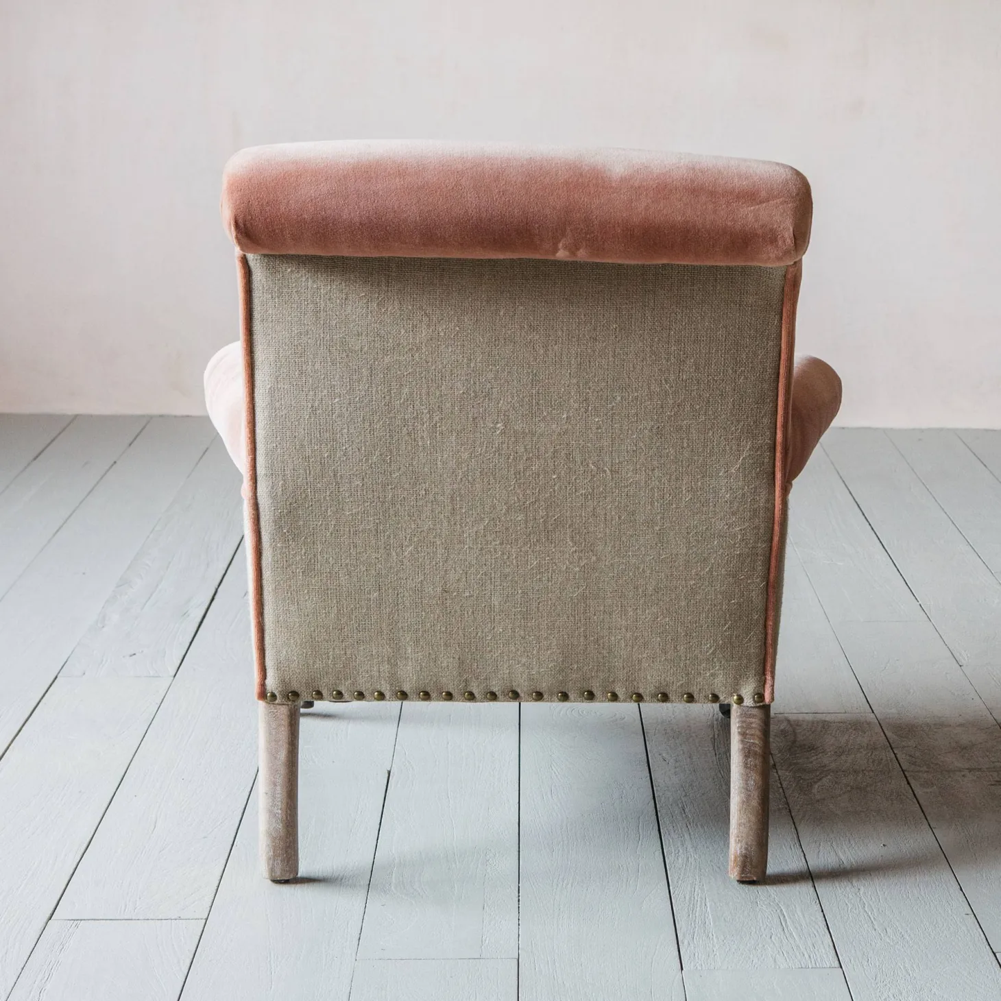 Bella Rose Velvet Armchair