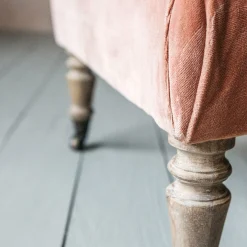 Bella Rose Velvet Armchair