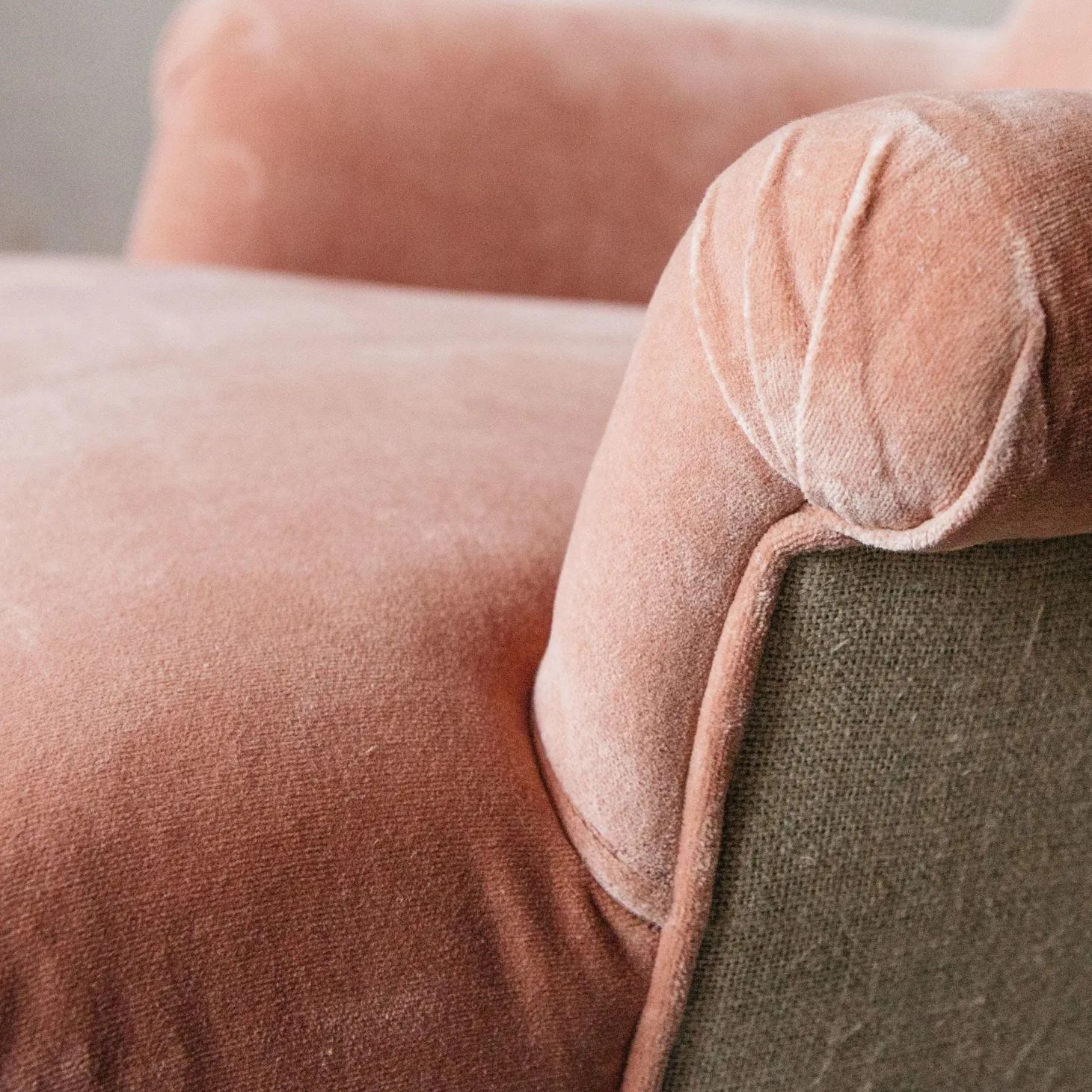 Bella Rose Velvet Armchair