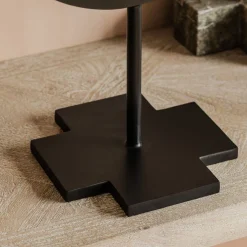 Berti Black Table Mirror