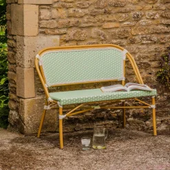Bistro Two Seater Bench