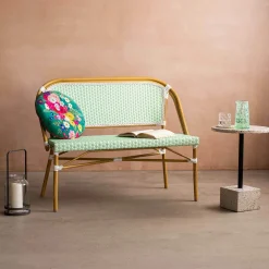 Bistro Two Seater Bench