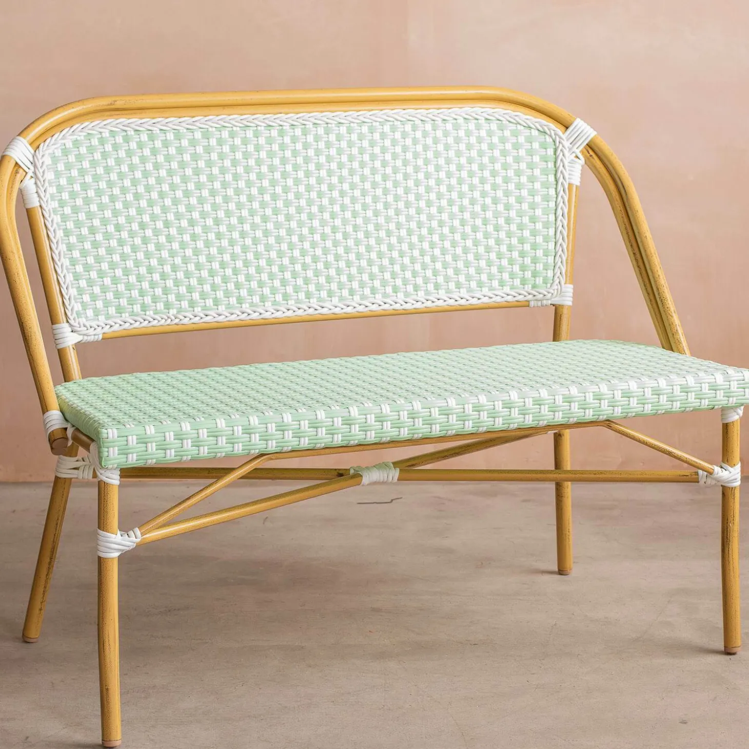 Bistro Two Seater Bench
