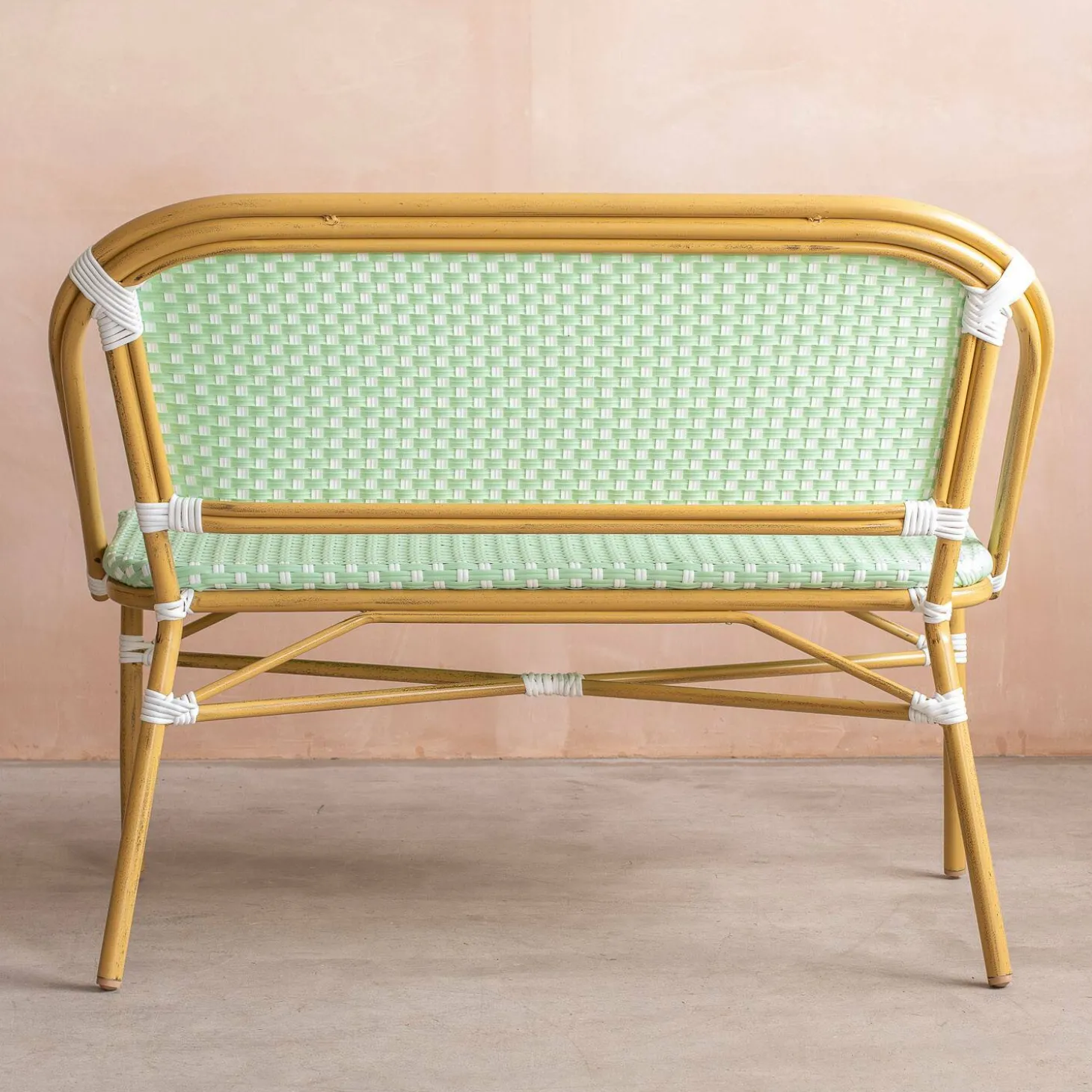 Bistro Two Seater Bench