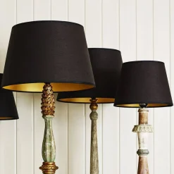 Black And Gold Retro Lamp Shades
