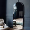 Black Arched Mirror