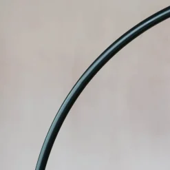 Black Hoop Candle Holder