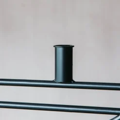 Black Hoop Candle Holder