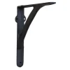 Black Iron Shelf Bracket Large