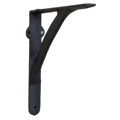 Black Iron Shelf Bracket Large