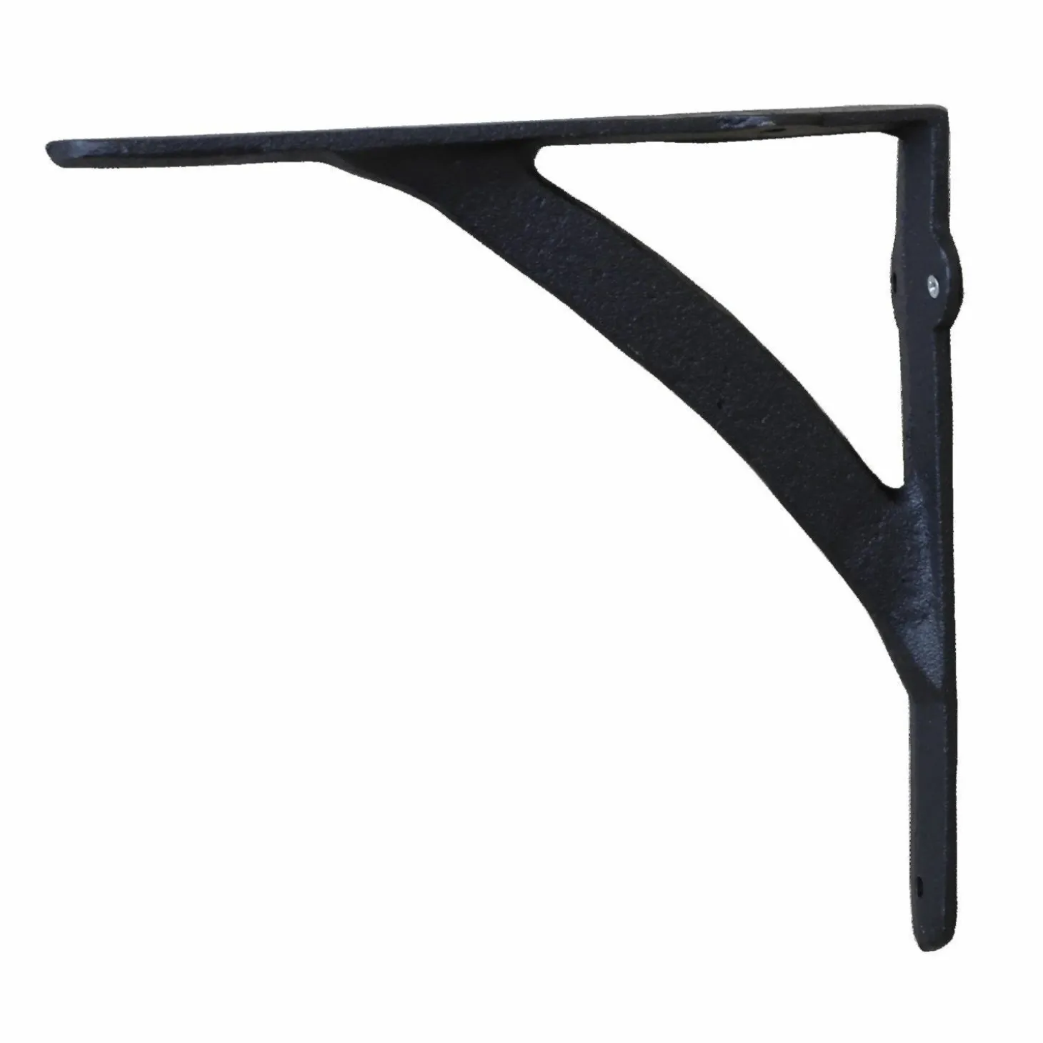 Black Iron Shelf Bracket Large