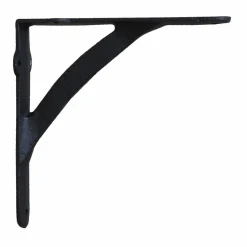 Black Iron Shelf Bracket Large