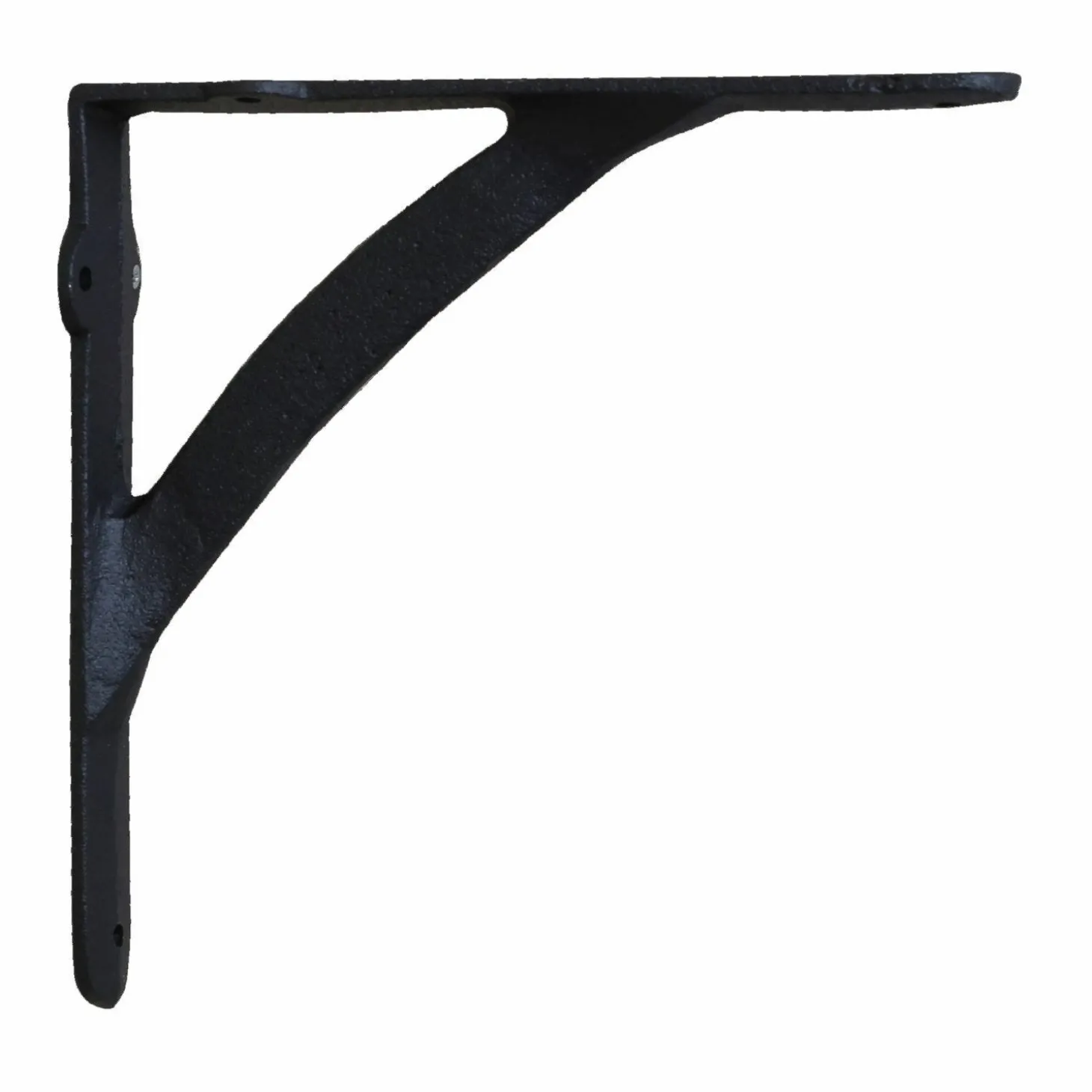 Black Iron Shelf Bracket Large