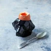 Black Lab Face Egg Cup