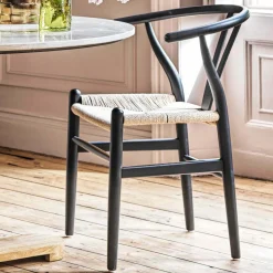 Black Rattan Emperor Chair