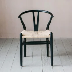 Black Rattan Emperor Chair