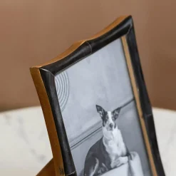 Black Resin Wave Photo Frame