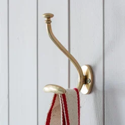 Blaise Antique Gold Single Wall Hook