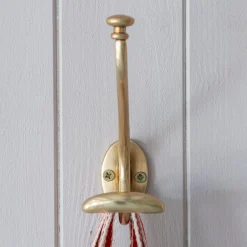 Blaise Antique Gold Single Wall Hook