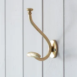 Blaise Antique Gold Single Wall Hook
