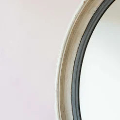 Blake Oval Grey Mirror