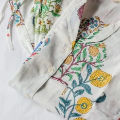 Bloom Floral Block Printed Pyjama Sets