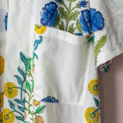 Bloom Floral Block Printed Dressing Gowns