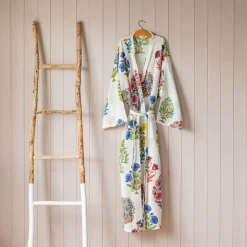 Bloom Floral Block Printed Dressing Gowns