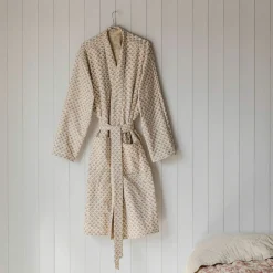 Blossom Block Printed Reversible Dressing Gowns