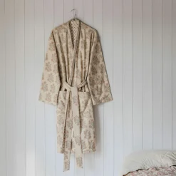 Blossom Block Printed Reversible Dressing Gowns