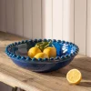 Blue Bobble Serving Bowl