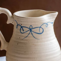 Blue Bow Jug