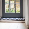 Blue Ikat Draught Excluder