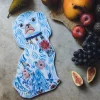 Blue Spaniel Serving Board