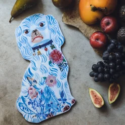 Blue Spaniel Serving Board