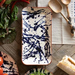 Blue Splash Serveware Collection