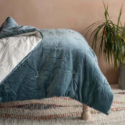 Blue Velvet Pebble Quilts