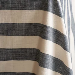 Blue Wide Stripe Table Cloths