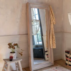 Blythe Natural Tall Floor Mirror