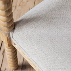 Bobbin Natural Linen and Ash Armchair