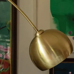 Brass Arched Floor Lamp