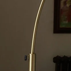 Brass Arched Floor Lamp