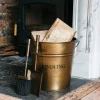 Brass Kindling Bucket