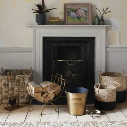 Brass Kindling Bucket